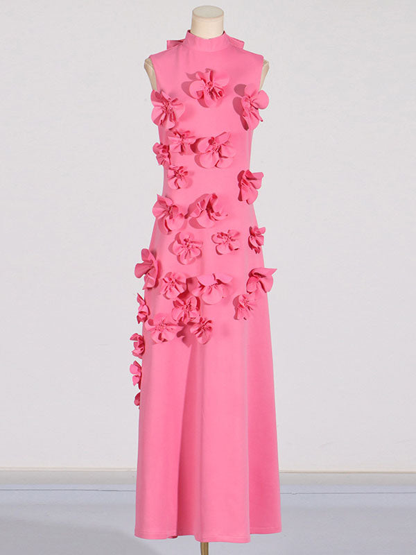 Floral Embellished Maxi Dress